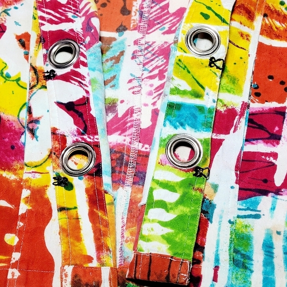 Patchington Boutique Resort Lifestyle Festive 100% Cotton Jacket Women's (XL) - Picture 8 of 10